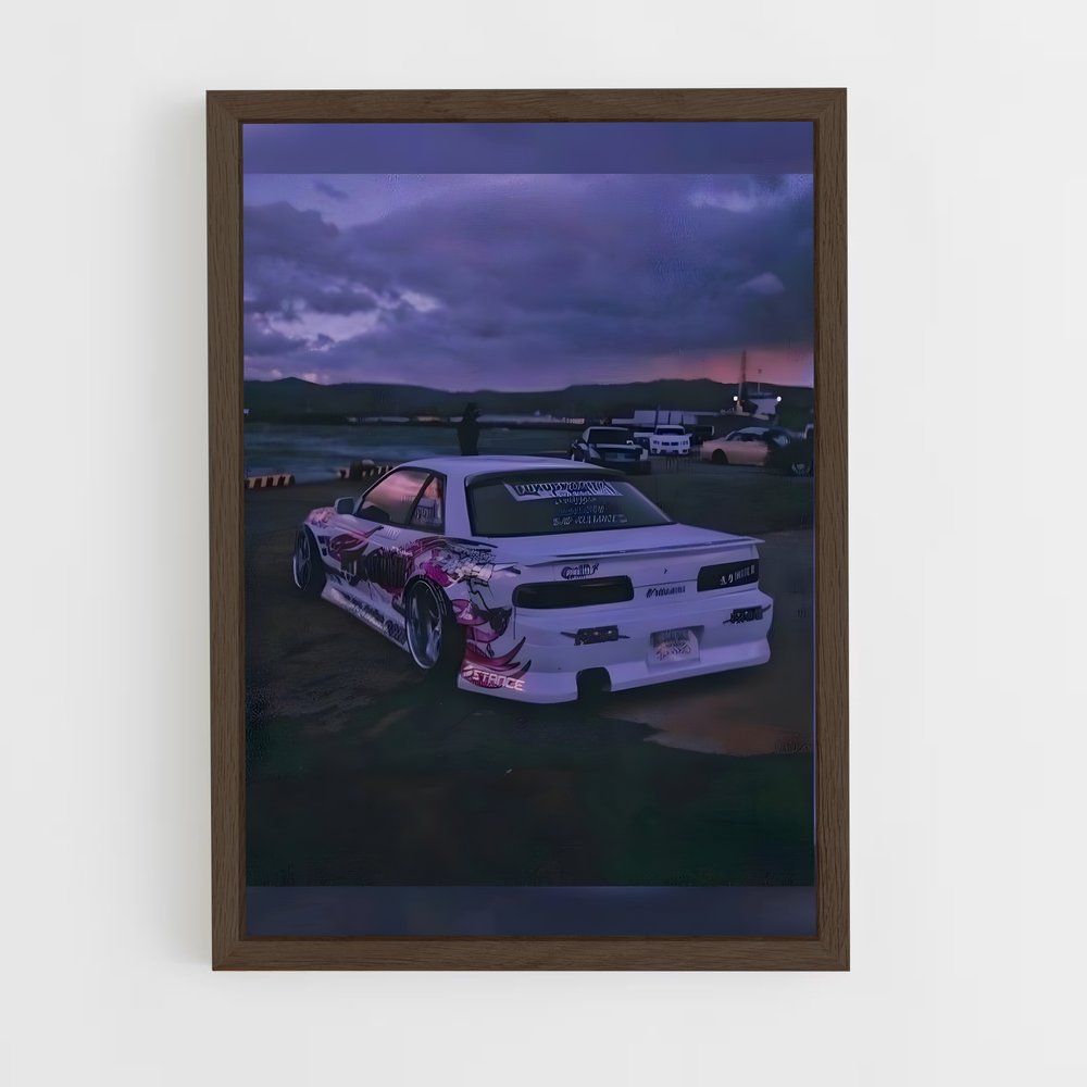 Poster Pink Drift – affiche Nissan (vue 5)